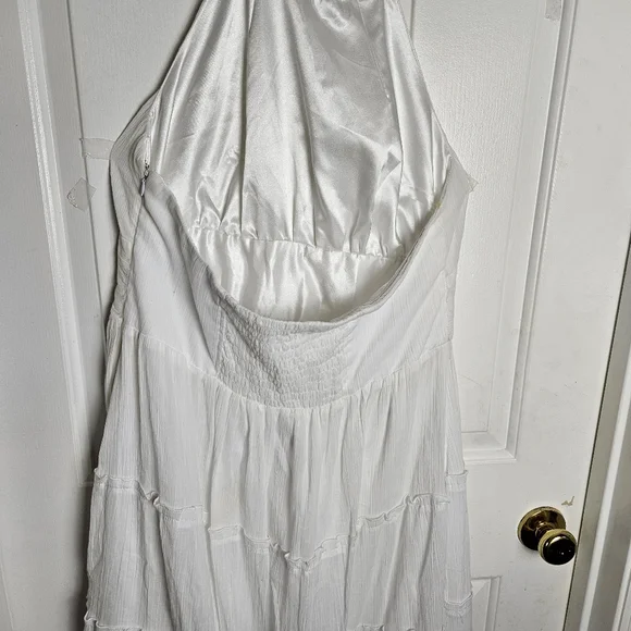 Robbie Bee Women Striking White Sundress Size 14 - Picture 2 of 15